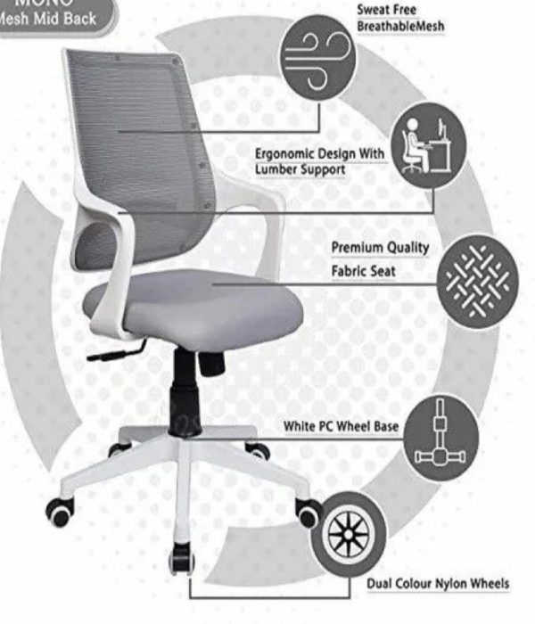 Mono  mid back chair